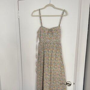 For Love And Lemons Floral Midi Dress - Multicolor